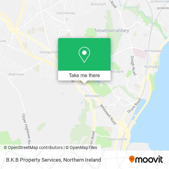 B.K.B Property Services map
