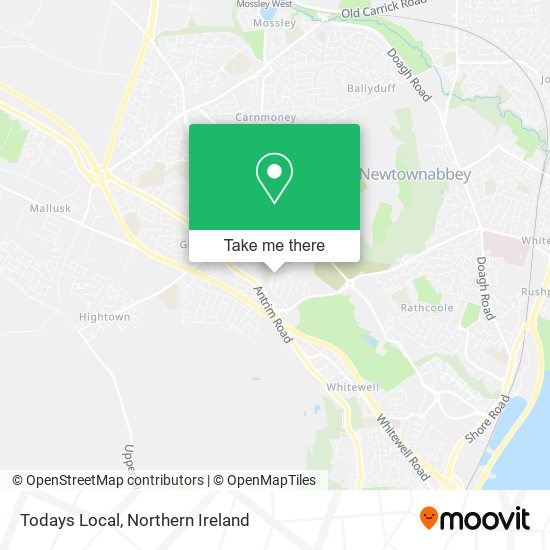 Todays Local map
