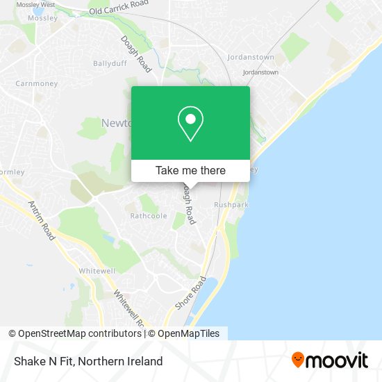 Shake N Fit map