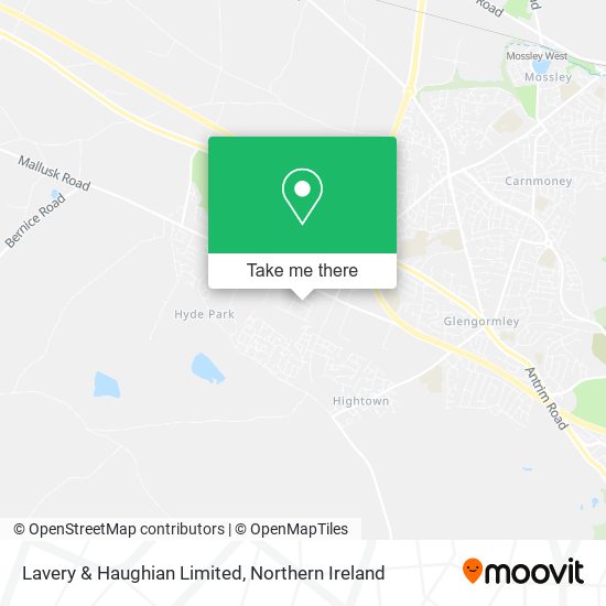 Lavery & Haughian Limited map