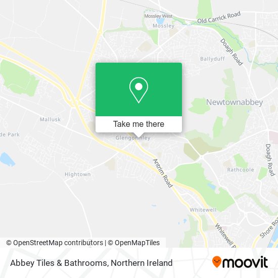 Abbey Tiles & Bathrooms map