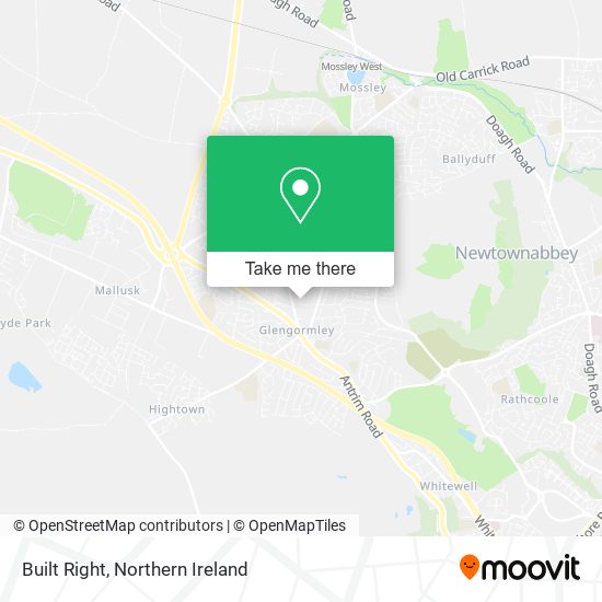 Built Right map