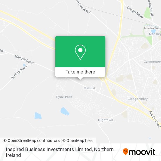 Inspired Business Investments Limited map