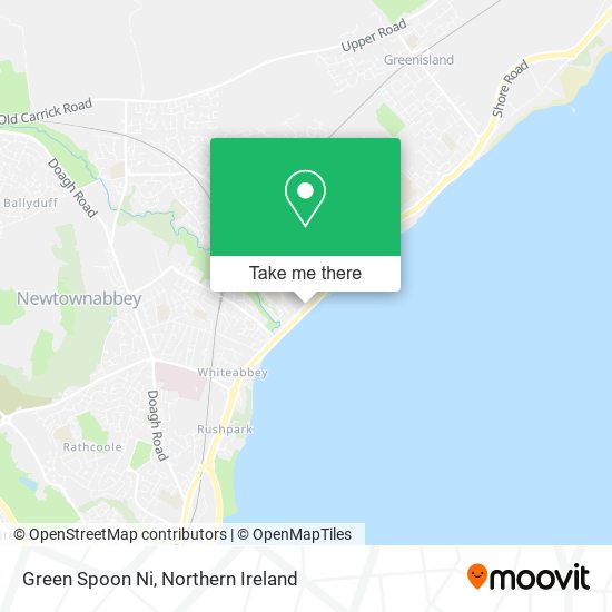 Green Spoon Ni map