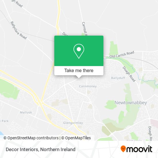 Decor Interiors map