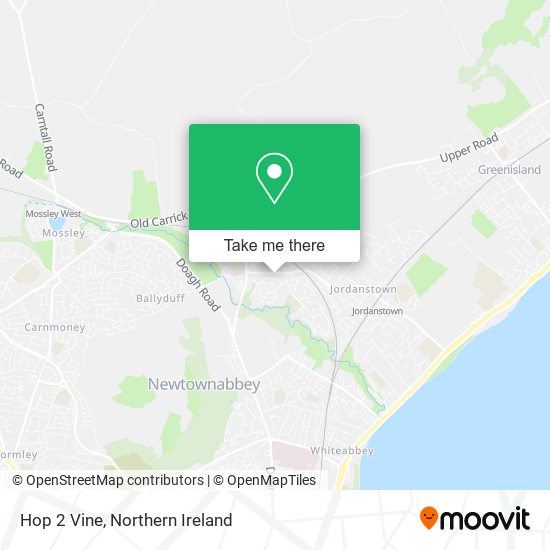 Hop 2 Vine map