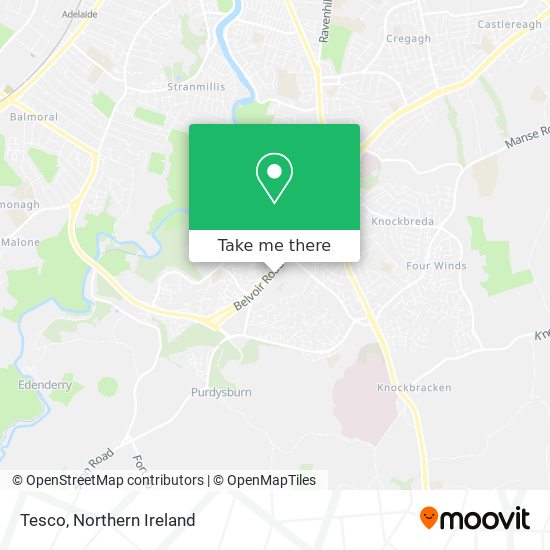 Tesco map