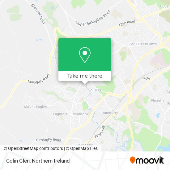 Colin Glen map