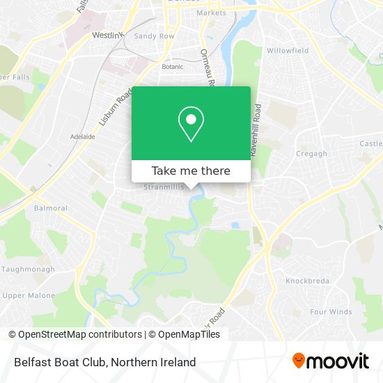 Belfast Boat Club map