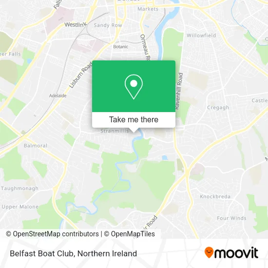 Belfast Boat Club map