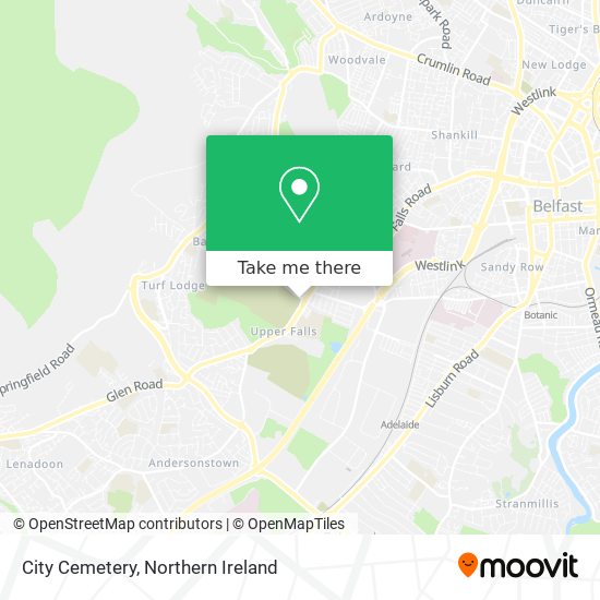 City Cemetery map