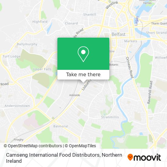 Camseng International Food Distributors map