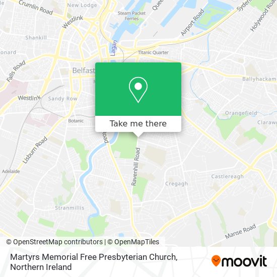 Martyrs Memorial Free Presbyterian Church map