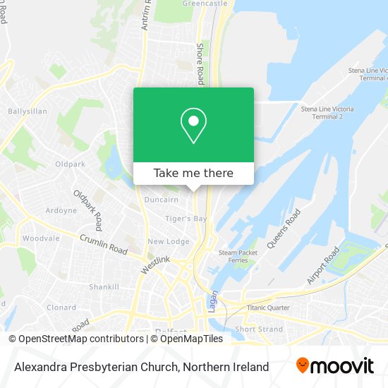 Alexandra Presbyterian Church map