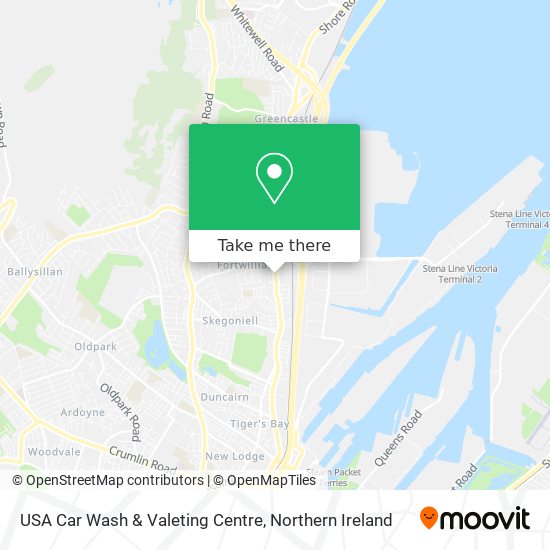 USA Car Wash & Valeting Centre map