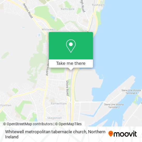 Whitewell metropolitan tabernacle church map