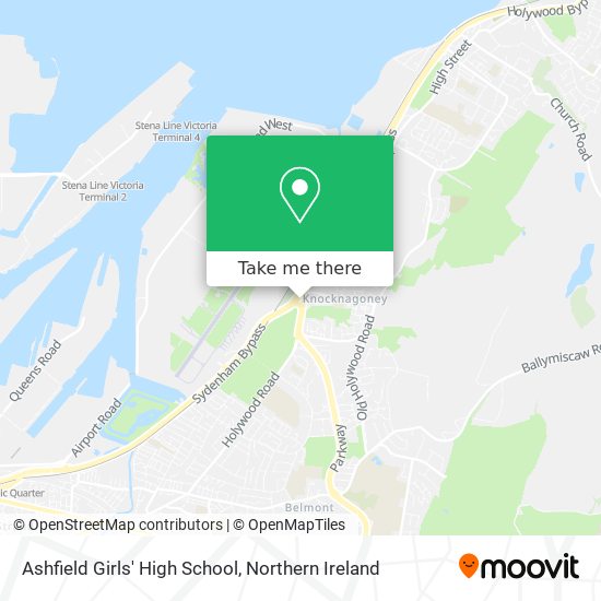 Ashfield Girls' High School map