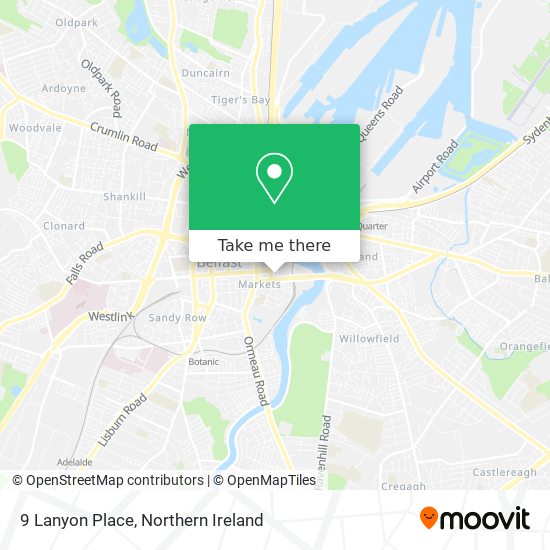 9 Lanyon Place map