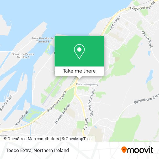 Tesco Extra map