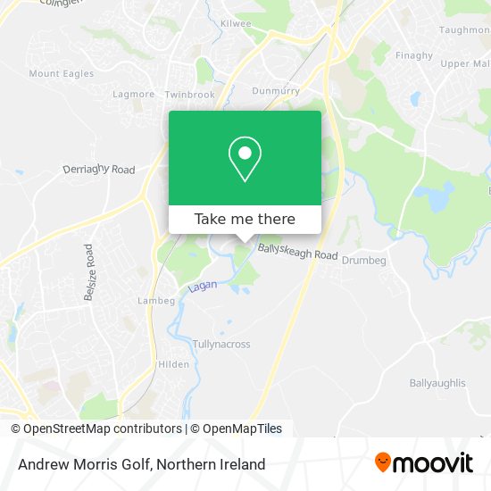Andrew Morris Golf map