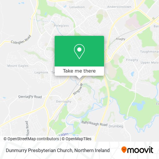 Dunmurry Presbyterian Church map