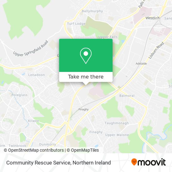 Community Rescue Service map