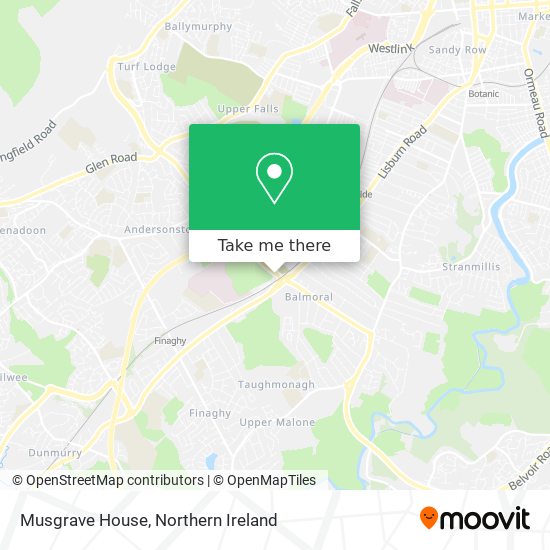 Musgrave House map