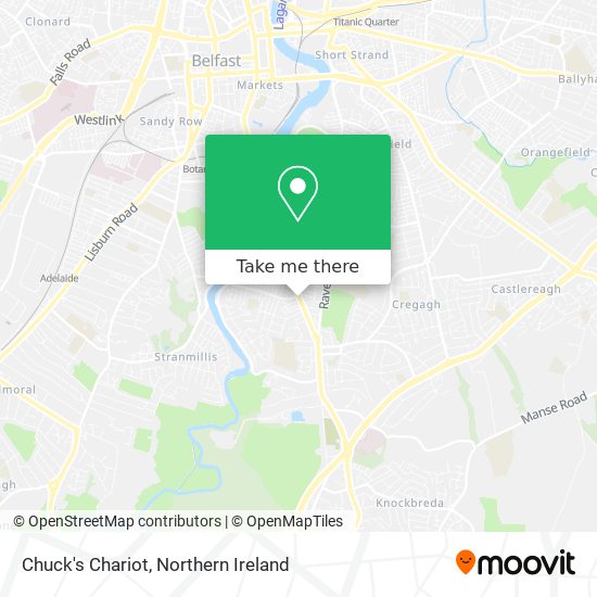 Chuck's Chariot map