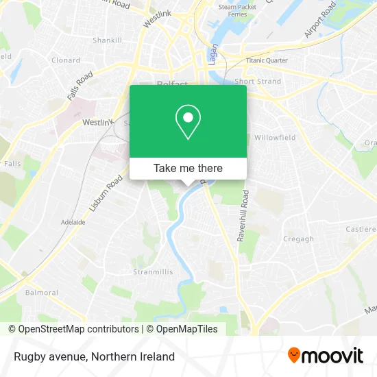 Rugby avenue map