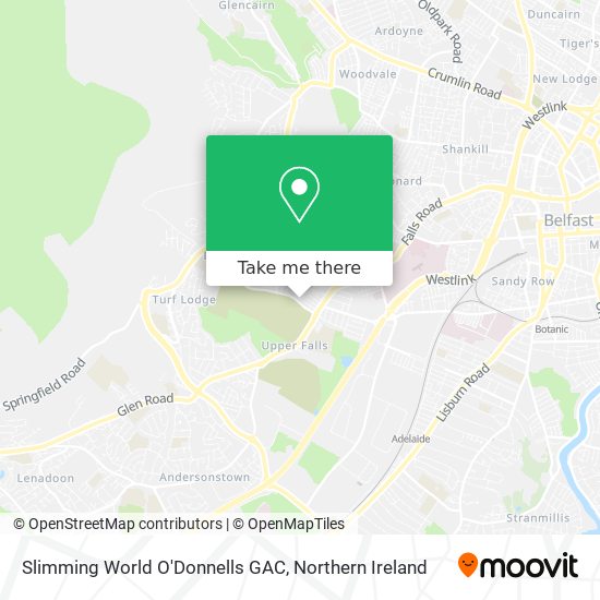 Slimming World O'Donnells GAC map