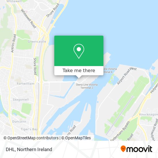 DHL map