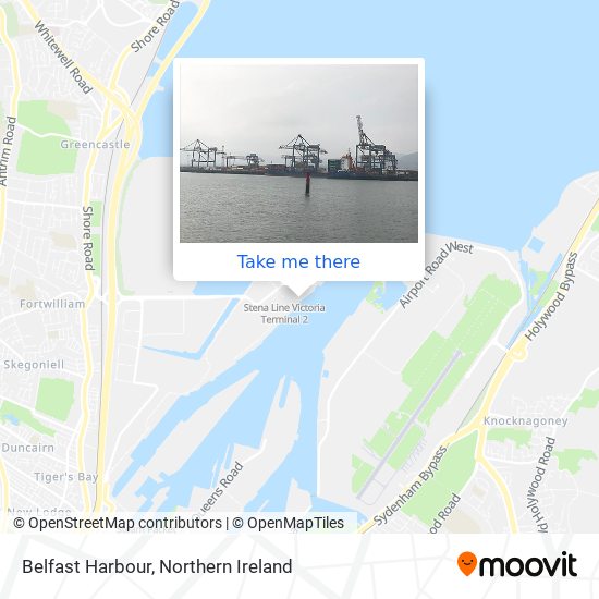Belfast Harbour map