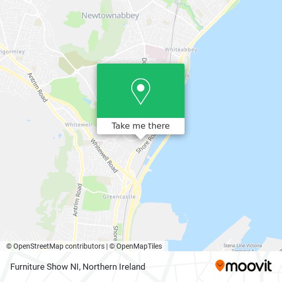 Furniture Show NI map