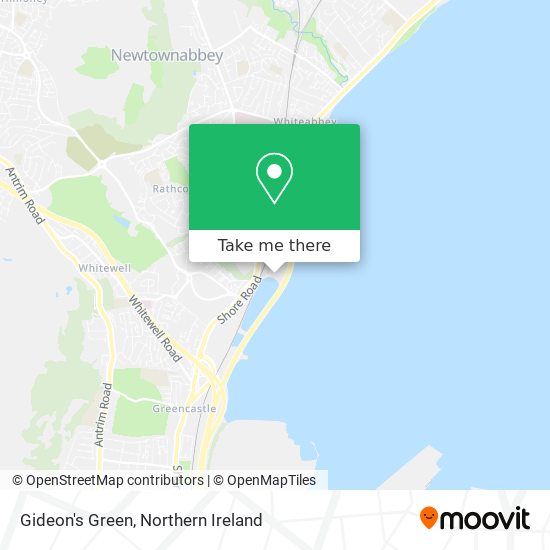Gideon's Green map