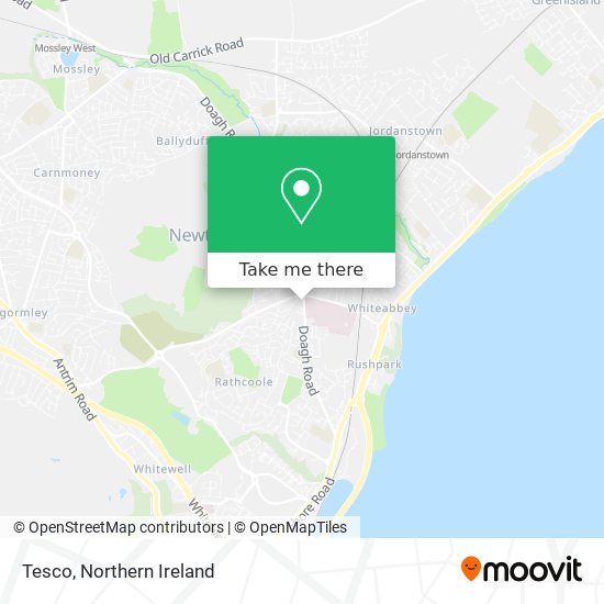 Tesco map