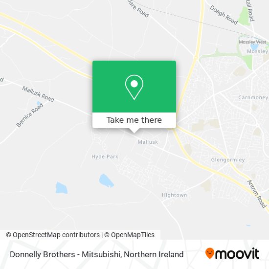 Donnelly Brothers - Mitsubishi map