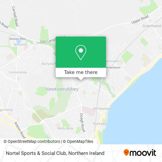 Nortel Sports & Social Club map