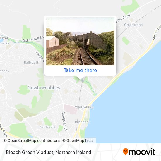Bleach Green Viaduct map