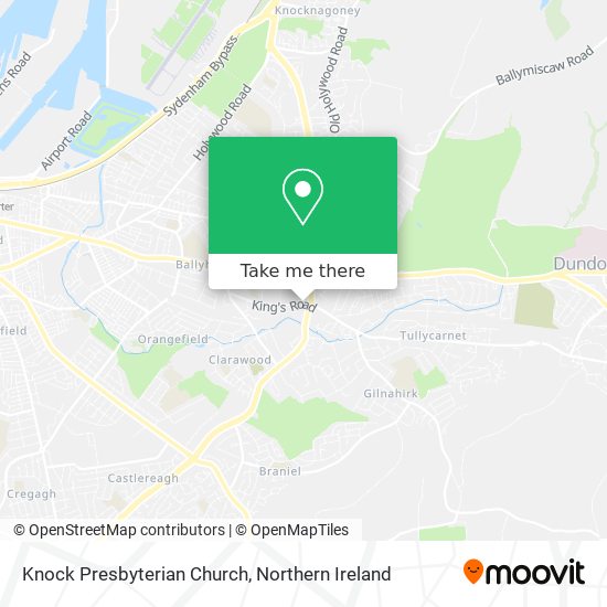 Knock Presbyterian Church map