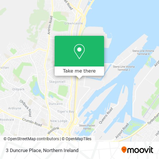 3 Duncrue Place map