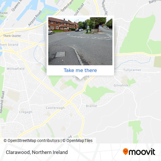 Clarawood map