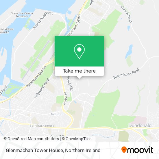 Glenmachan Tower House map