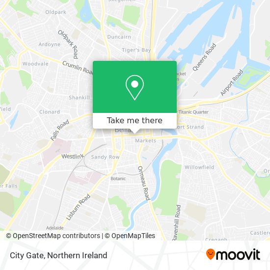 City Gate map