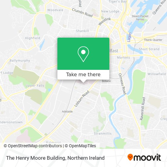 The Henry Moore Building map