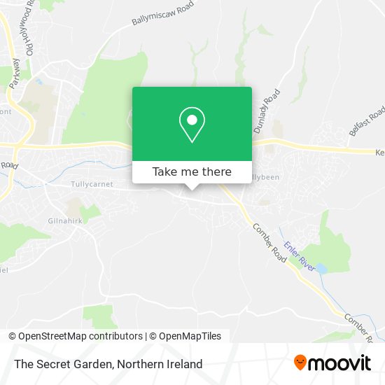 The Secret Garden map