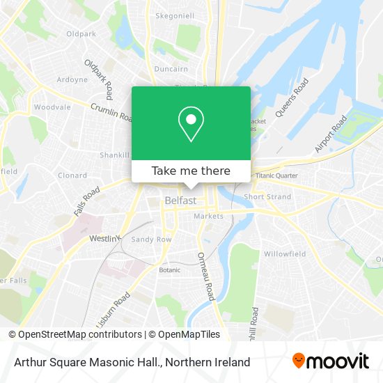 Arthur Square Masonic Hall. map