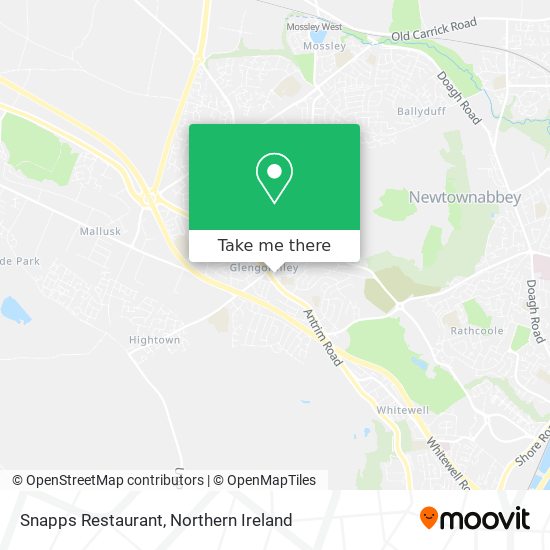 Snapps Restaurant map