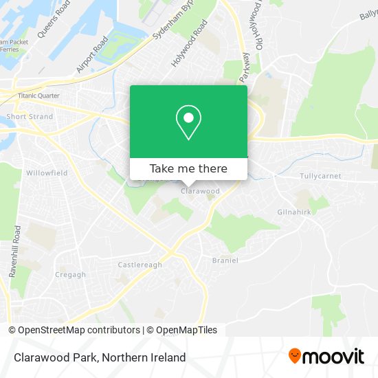 Clarawood Park map