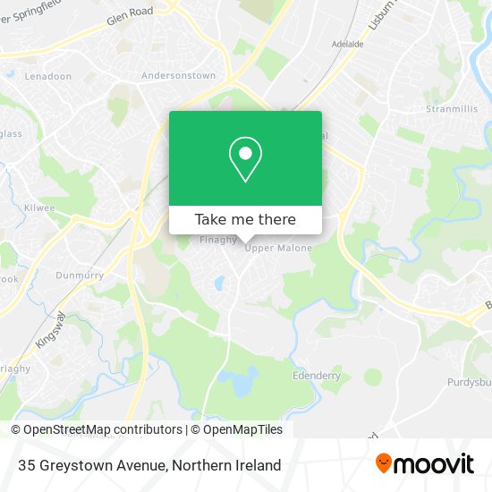 35 Greystown Avenue map