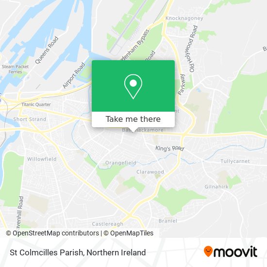 St Colmcilles Parish map